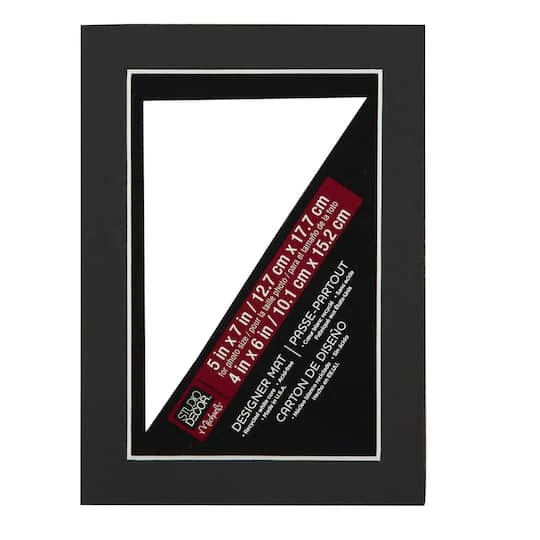 Cheapest 𧨠5" x 7" Mat By Studio Décor®, 4" x 6" Opening by Studio Decor β 2 Cheapest 𧨠5" x 7" Mat By Studio Décor®, 4" x 6" Opening by Studio Decor β - Image 2