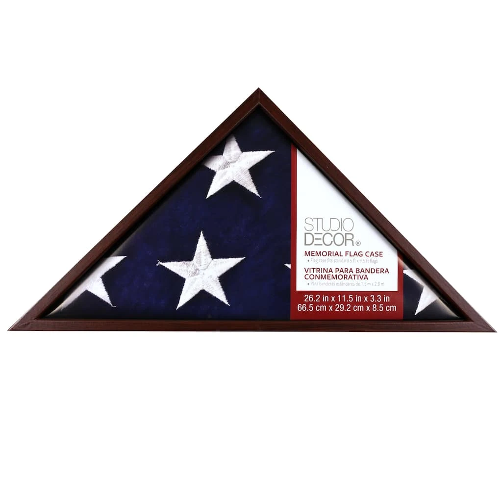 Flash Sale β€οΈ Mahogany Memorial Flag Case by Studio Décor® by Studio Decor π― 1 Flash Sale β€οΈ Mahogany Memorial Flag Case by Studio Décor® by Studio Decor π―