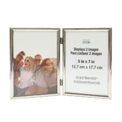 Top 10 ❤️ 12 Pack: Polished Silver Hinged Frame, 5" x 7", Simply Essentials™ By Studio Décor® by Studio Decor ✔️