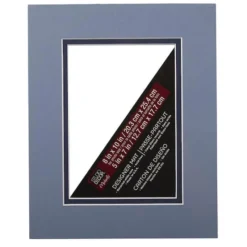 Outlet ❤️ 8" x 10" Double Mat By Studio Décor®, 5" x 7" Opening by Studio Decor ✔️ -The Decor Frame Sales Store 10083925