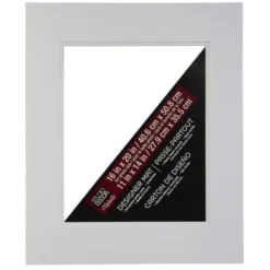 Outlet 🔔 16" x 20" Double Mat By Studio Décor®, 11" x 14" Opening by Studio Decor ⌛ -The Decor Frame Sales Store 10084286 1