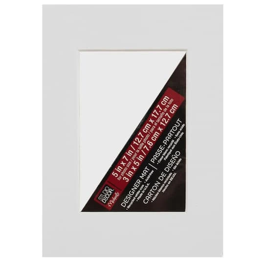 Promo ⌛ 5" x 7" Mat By Studio Décor®, 3" x 5" Opening by Studio Decor ✔️ 3 Promo ⌛ 5" x 7" Mat By Studio Décor®, 3" x 5" Opening by Studio Decor ✔️ - Image 3