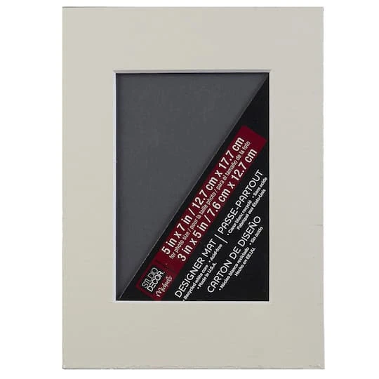 Promo ⌛ 5" x 7" Mat By Studio Décor®, 3" x 5" Opening by Studio Decor ✔️ 2 Promo ⌛ 5" x 7" Mat By Studio Décor®, 3" x 5" Opening by Studio Decor ✔️ - Image 2