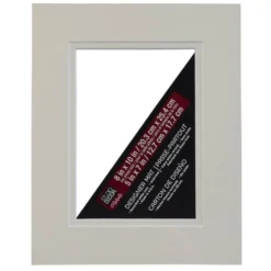 Outlet ❤️ 8" x 10" Double Mat By Studio Décor®, 5" x 7" Opening by Studio Decor ✔️ -The Decor Frame Sales Store 10084533