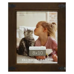 Cheapest 🛒 Dark Pine Frame with Corner Accents, Expressions™ by Studio Décor® by Studio Decor ✔️ -The Decor Frame Sales Store 10092676 1 1