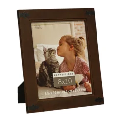 Top 10 🤩 12 Pack: Dark Pine with Corner Accents 8" x 10" Frame, Expressions™ by Studio Décor® by Studio Decor 😍 -The Decor Frame Sales Store 10092676 3 1