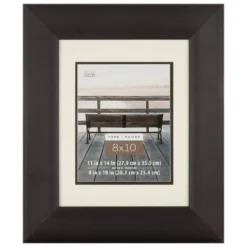 Buy 🎁 12 Pack: Black 8" x 10" Scoop Frame With Mat, Home Collection by Studio Décor® by Studio Decor 👏