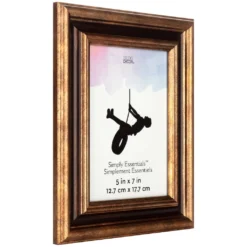Wholesale 👏 12 Pack: Bronze & Gold Two-Tone 5" x 7" Frame, Simply Essentials™ by Studio Décor® by Studio Decor 👏 -The Decor Frame Sales Store 10114590 8 1