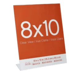 Cheap 😀 Acrylic Basics Vertical Bent Frame By Studio Décor® by Studio Decor ✔️ -The Decor Frame Sales Store 10118224 3 u