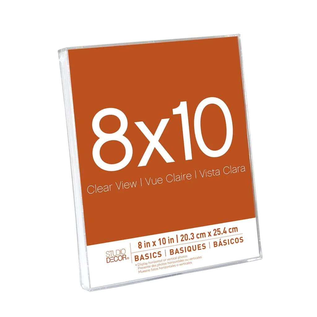 Top 10 π₯° 12 Pack: Acrylic 8" x 10" Basics Box Frame By Studio Décor® by Studio Decor π 1 Top 10 π₯° 12 Pack: Acrylic 8" x 10" Basics Box Frame By Studio Décor® by Studio Decor π
