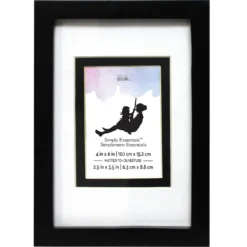 Top 10 ⭐ Black Linear Frame with Double Mat, Simply Essentials™ by Studio Décor® by Studio Decor ⭐