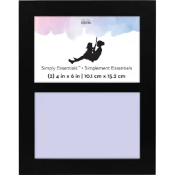 Hot Sale ✨ 12 Pack: 2 Opening Black 4" x 6" Collage Frame, Simply Essentials™ by Studio Décor® by Studio Decor 🧨