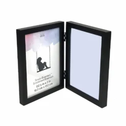 Coupon 😀 12 Pack: 2 Opening Black 5" x 7" Hinged Frame, Simply Essentials™ by Studio Décor® by Studio Decor ✨