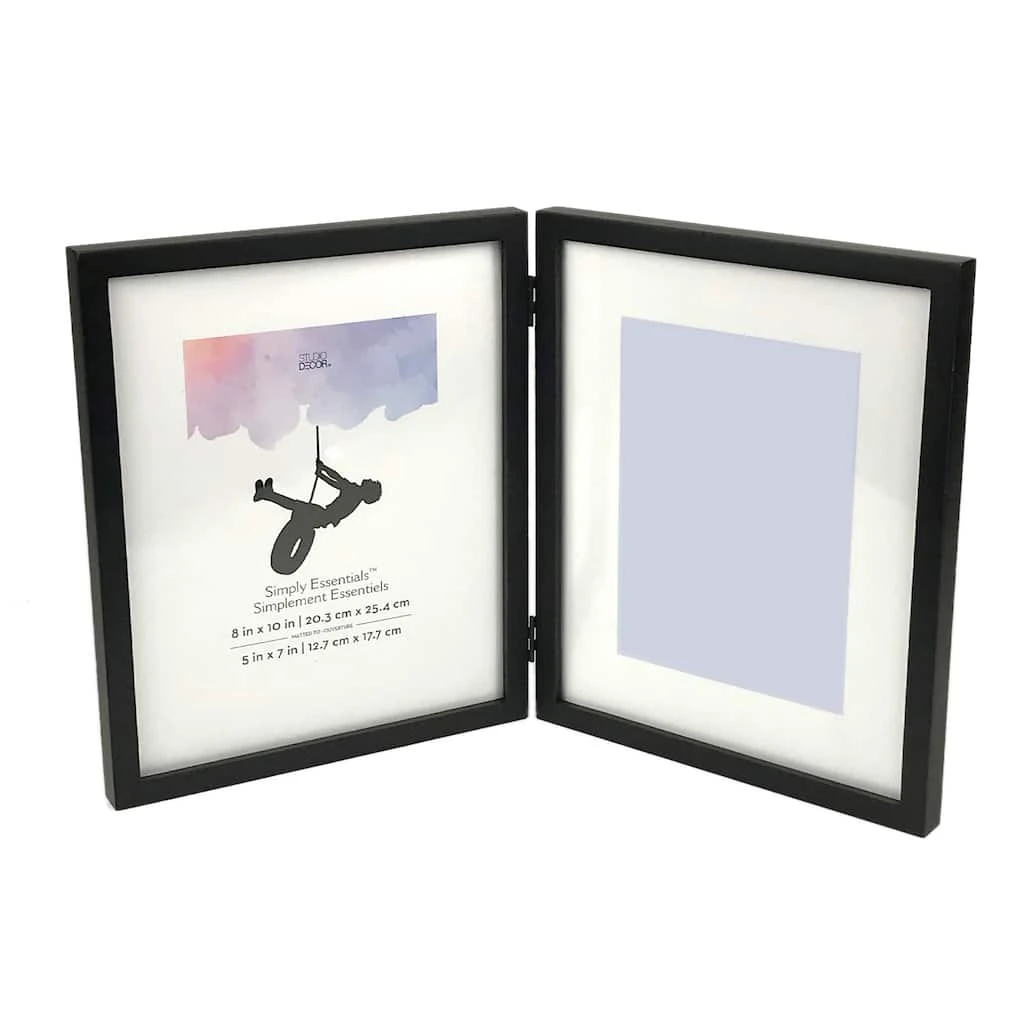 Coupon π 12 Pack: Black Hinged Frame, 8" x 10" With 5" x 7" Mat, Simply Essentials™ By Studio Décor® by Studio Decor β€οΈ 1 Coupon π 12 Pack: Black Hinged Frame, 8" x 10" With 5" x 7" Mat, Simply Essentials™ By Studio Décor® by Studio Decor β€οΈ