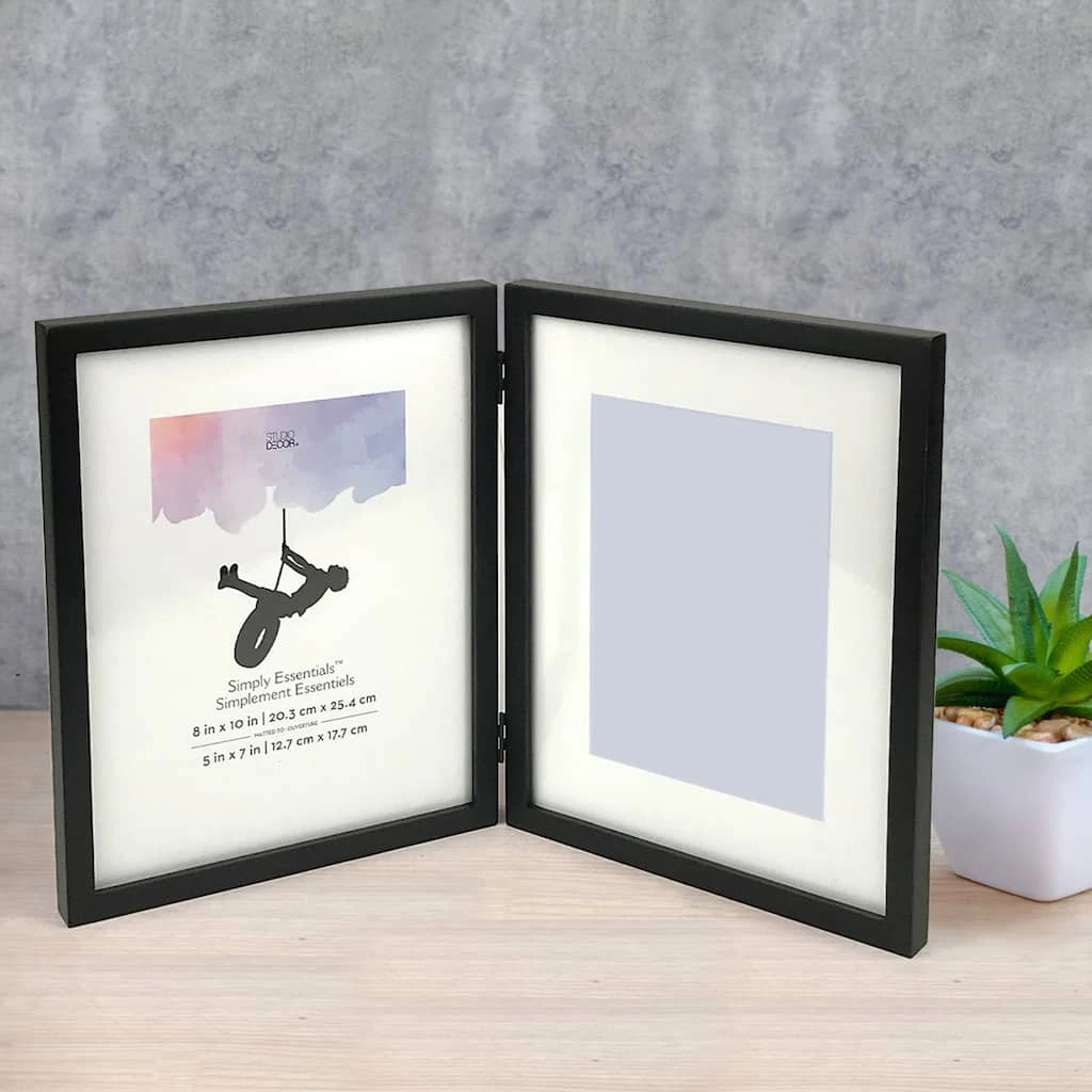 Coupon π 12 Pack: Black Hinged Frame, 8" x 10" With 5" x 7" Mat, Simply Essentials™ By Studio Décor® by Studio Decor β€οΈ 5 Coupon π 12 Pack: Black Hinged Frame, 8" x 10" With 5" x 7" Mat, Simply Essentials™ By Studio Décor® by Studio Decor β€οΈ - Image 5