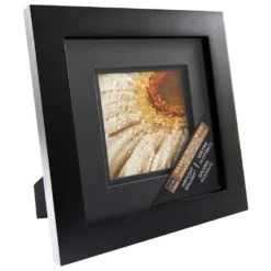Promo βοΈ Black Gallery Frame with Black Double Mat by Studio Décor® by Studio Decor β