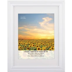 Best Sale 🛒 4 Packs: 3 ct. (12 total) White 8" x 10" Frame with Mat, Lifestyles by Studio Décor® by Studio Decor 🛒
