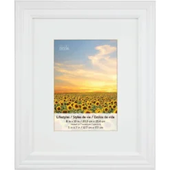 Wholesale 😀 4 Packs: 4 ct. (16 total) White 5" x 7" Frame with Mat, Lifestyles by Studio Décor® by Studio Decor 🌟