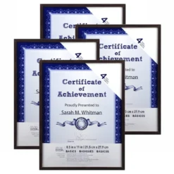 Budget 👍 4 Pack Multipurpose 8.5" x 11" Wall Frames, Basics by Studio Décor® by Studio Decor ⌛