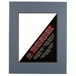 Outlet 🔔 16" x 20" Double Mat By Studio Décor®, 11" x 14" Opening by Studio Decor ⌛ -The Decor Frame Sales Store 10154371