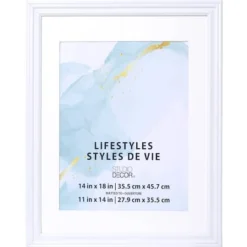 Budget ⭐ White Frame With Mat, Lifestyles™ by Studio Décor® by Studio Decor ⭐ -The Decor Frame Sales Store 10177048 1 1