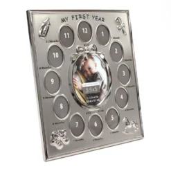 Cheapest 🔔 12 Pack: Baby 'My First Year' Collage Frame, Expressions™ By Studio Décor® by Studio Decor 🎁 -The Decor Frame Sales Store 10177722 2 1