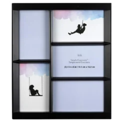 Best Sale ✔️ 5 Opening Black 4" x 6" Collage Frame, Simply Essentials™ by Studio Décor® by Studio Decor 🔔