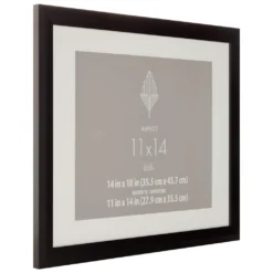 Budget 🎁 Black Frame with Mat, Aspect by Studio Décor® by Studio Decor ⌛ -The Decor Frame Sales Store 10187796 3