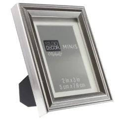Best Sale ✨ 24 Pack: Silver Mini Frame With Mat by Studio Décor® by Studio Decor 😉