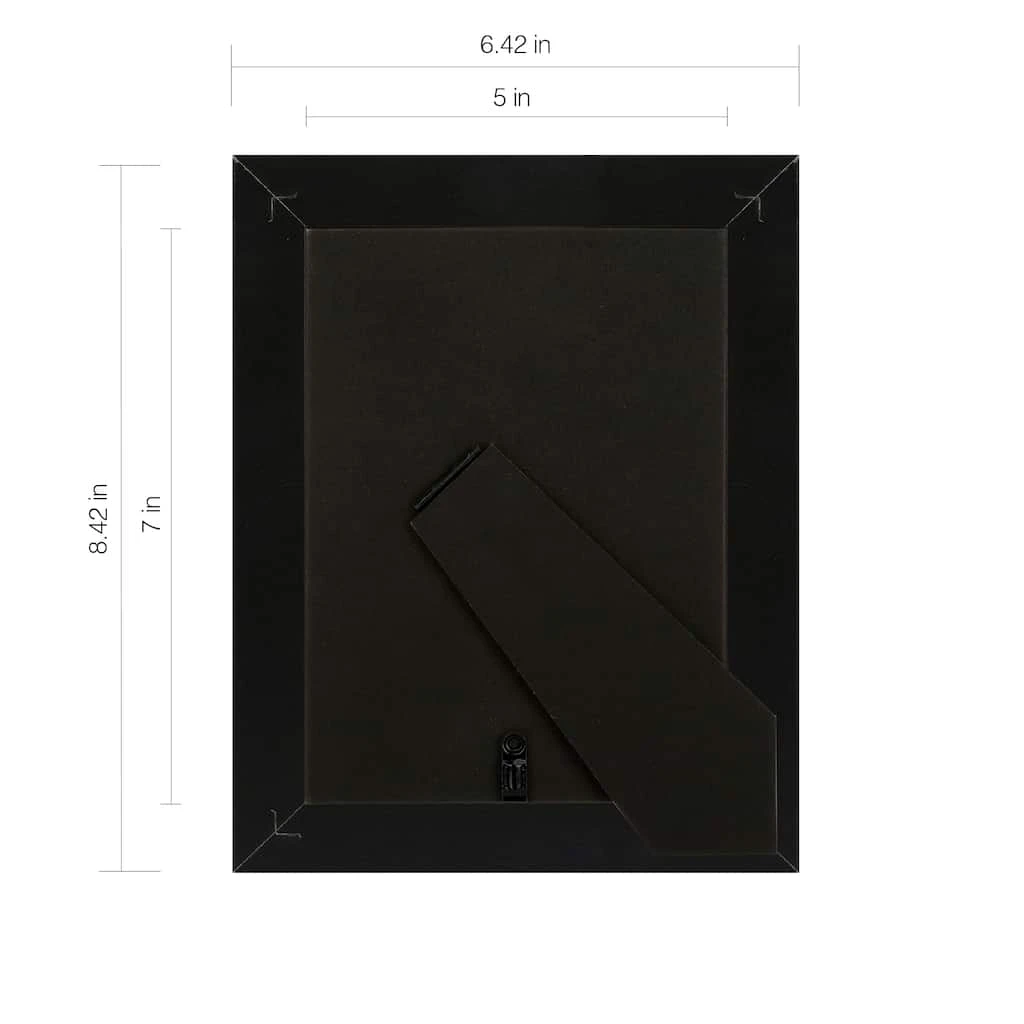 Best deal π 12 Pack: Black Angled Molding 5" x 7" Frame, Simply Essentials™ by Studio Décor® by Studio Decor β¨ 4 Best deal π 12 Pack: Black Angled Molding 5" x 7" Frame, Simply Essentials™ by Studio Décor® by Studio Decor β¨ - Image 4