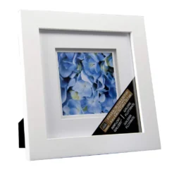 Best Sale ❤️ 8 Pack: White 5" x 5" Gallery Frame with Double Mat by Studio Décor® by Studio Decor ⭐