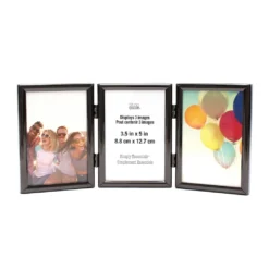 Deals ⭐ 12 Pack: Black Hinged Metal Frame, 3.5" x 5", Simply Essentials™ By Studio Décor® by Studio Decor ✨