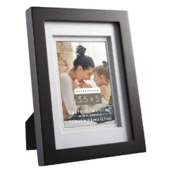 Flash Sale 🤩 12 Pack: Black 3.5" x 5" Frame with Double Mat, Expressions™ by Studio Décor® by Studio Decor 👏 -The Decor Frame Sales Store 10225429 2 1
