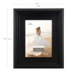 Best Sale ✨ Black Frieze 5" x 7" Frame, Expressions™ by Studio Décor® by Studio Decor 🔔 -The Decor Frame Sales Store 10225781 3