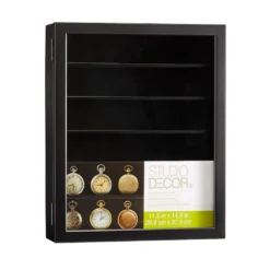 Best Sale 🎉 6 Pack: Black Keepsake 11.8" x 14.8" Display Case by Studio Décor® by Studio Decor 😉