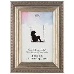 Coupon ✨ Silver Scallop Edge Frame, Simply Essentials™ by Studio Décor® by Studio Decor 🔥