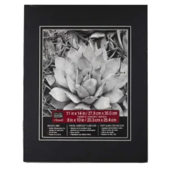 Best deal 😍 11" x 14" Raised Double Mat By Studio Décor®, 8" x 10" Opening by Studio Decor ⭐