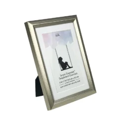 Flash Sale ✔️ Silver Foil Frame With Mat, Simply Essentials™ By Studio Décor® by Studio Decor 👍 -The Decor Frame Sales Store 10268162 3