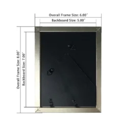 Flash Sale ✔️ Silver Foil Frame With Mat, Simply Essentials™ By Studio Décor® by Studio Decor 👍 -The Decor Frame Sales Store 10268162 4