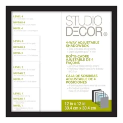 Flash Sale ❤️ Black Adjustable-Depth Shadow Box By Studio Décor® by Studio Decor 🥰 -The Decor Frame Sales Store 10268662 u 1
