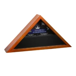 Budget ✔️ Oak Flag Case by Studio Décor® by Studio Decor 😍 -The Decor Frame Sales Store 10271935 2