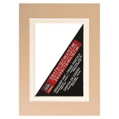 Brand new ✔️ 5" x 7" Double Mat By Studio Décor®, 3" x 5" Opening by Studio Decor ✔️ -The Decor Frame Sales Store 10279562 1