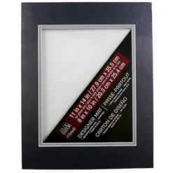 Top 10 🤩 11" x 14" Double Mat By Studio Décor®, 8" x 10" Opening by Studio Decor 🧨 -The Decor Frame Sales Store 10279570