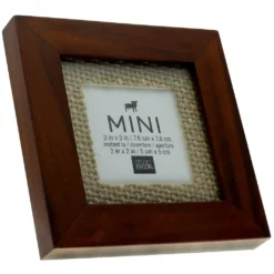 Best reviews of ⭐ 24 Pack: Mini Walnut Frame With Burlap Mat by Studio Décor® by Studio Decor ⌛
