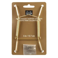 New 👏 24 Pack: Brass Plate Hanger by Studio Décor® by Studio Decor 🧨