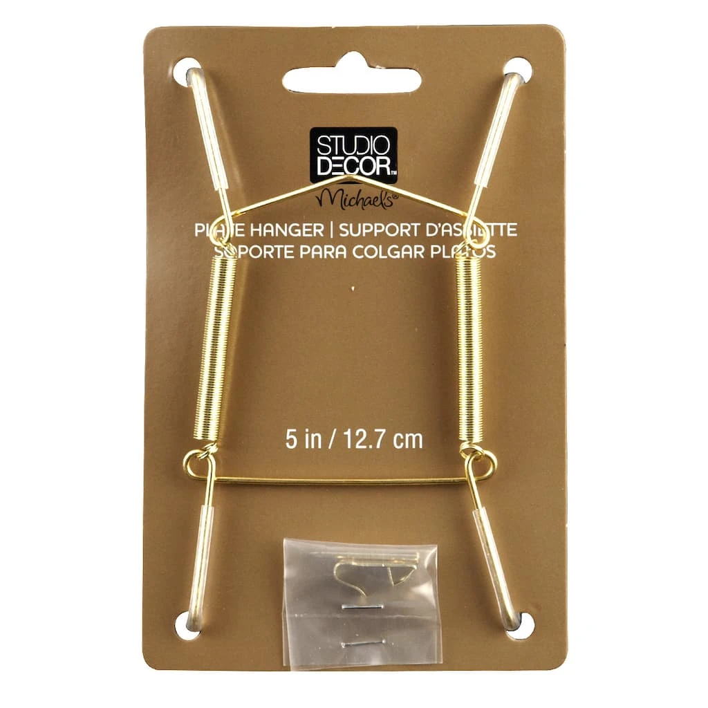 New π 24 Pack: Brass Plate Hanger by Studio Décor® by Studio Decor 𧨠1 New π 24 Pack: Brass Plate Hanger by Studio Décor® by Studio Decor π§¨
