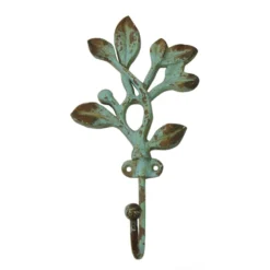 Deals 🔔 Sage Leaf Pewter Hook by Studio Décor® by Studio Decor 💯