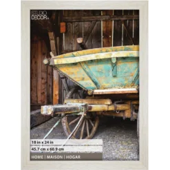 Wholesale ⌛ 6 Pack: Distressed White Frame, 18" x 24", Home Collection By Studio Décor® by Studio Decor 😍