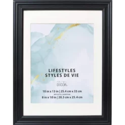 Hot Sale ⌛ Black Frame With Mat, Lifestyles™ by Studio Décor® by Studio Decor 😍 -The Decor Frame Sales Store 10333091 1 1