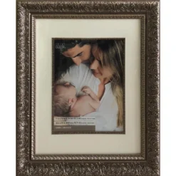 Brand new 𧨠4 Pack: Silver Floral Frame with Mat, Home Collection by Studio Décor® by Studio Decor π